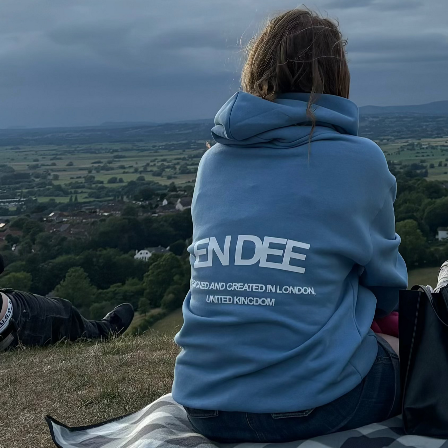 Sky Blue Hoodie